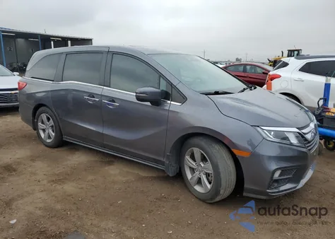 2019 Honda Odyssey Exl z USA, uszkodzony, nr VIN 5FNRL6H74KB069409